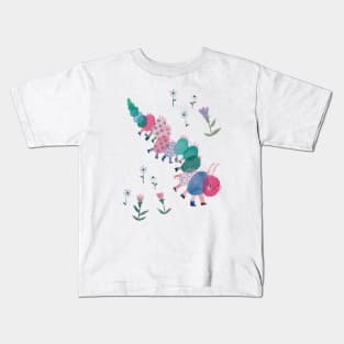 Colorful Caterpillar Kids T-Shirt